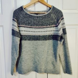 Le Chateau - Warm Cozy Fair Isle Style Sweater XL